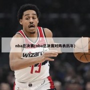 nba总决赛(nba总决赛对阵表历年)