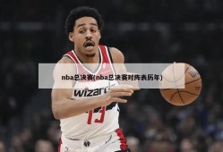 nba总决赛(nba总决赛对阵表历年)